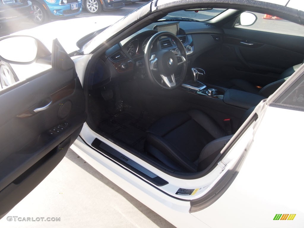 2011 Z4 sDrive35i Roadster - Alpine White / Black photo #14