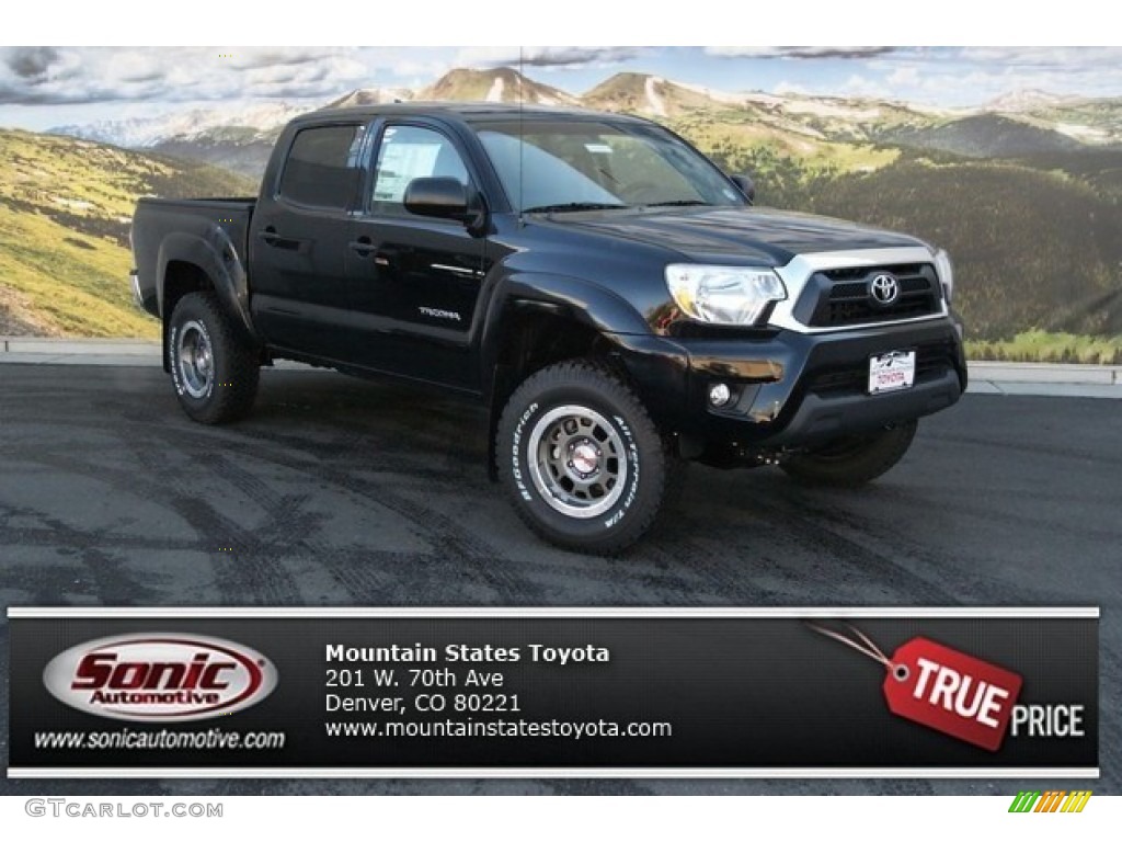 Black Toyota Tacoma