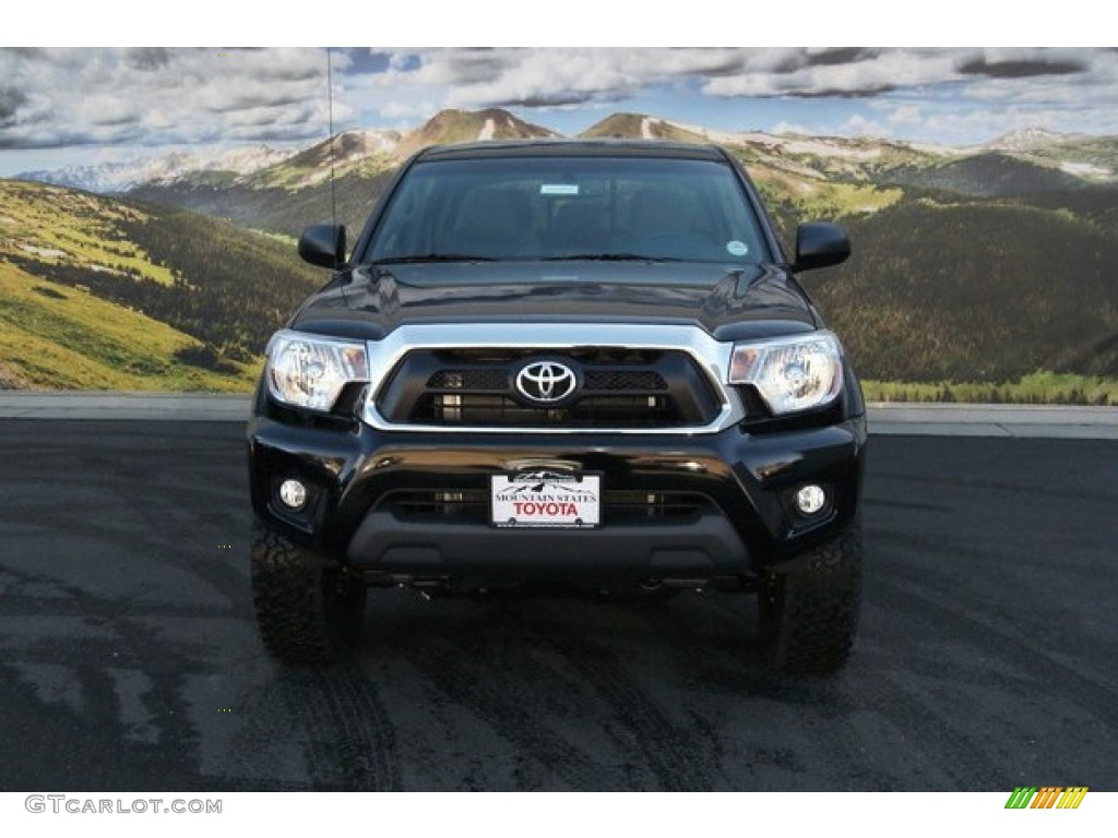 2014 Tacoma V6 TX Baja Series Double Cab 4x4 - Black / Graphite photo #2