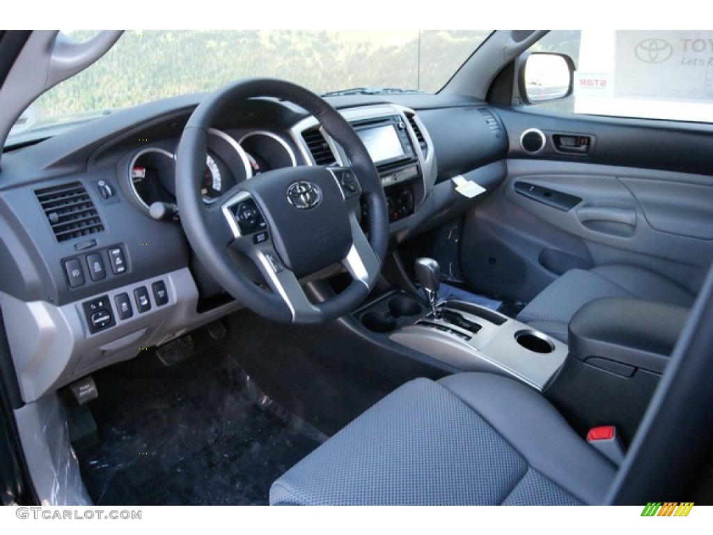 2014 Tacoma V6 TX Baja Series Double Cab 4x4 - Black / Graphite photo #5