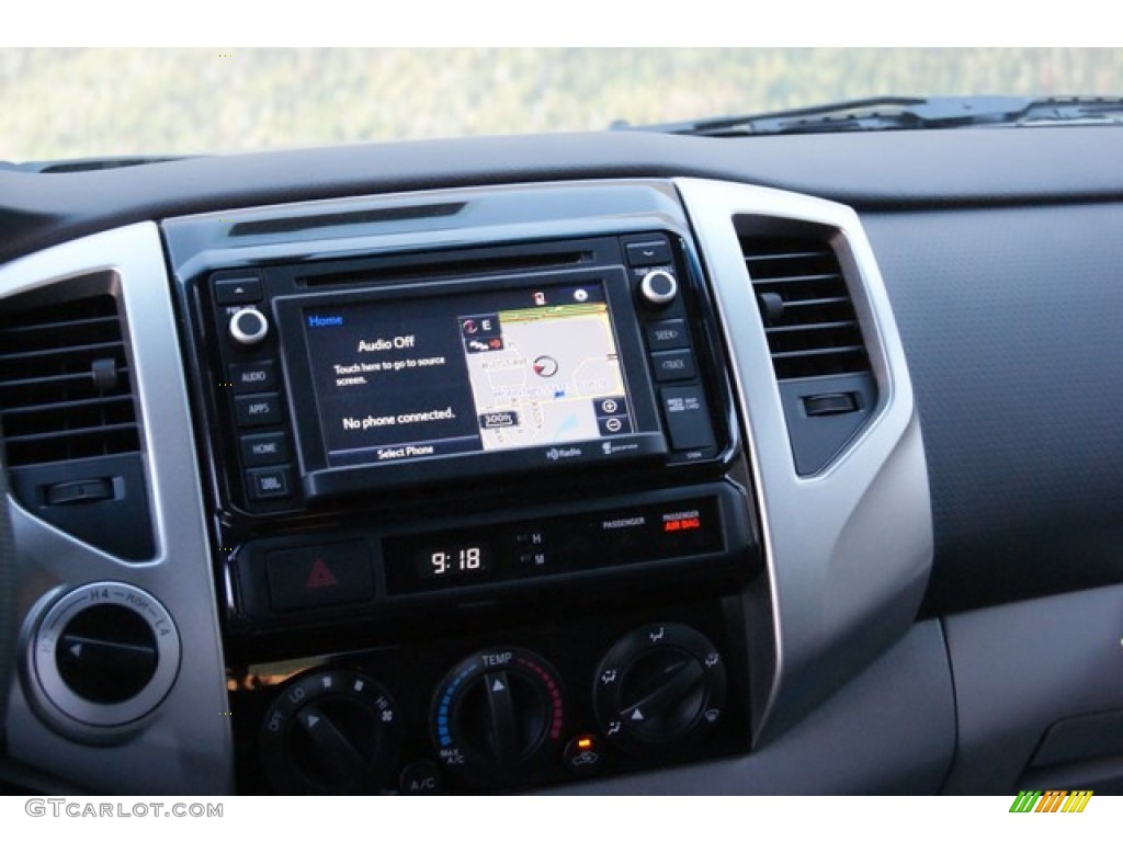 2014 Tacoma V6 TX Baja Series Double Cab 4x4 - Black / Graphite photo #6
