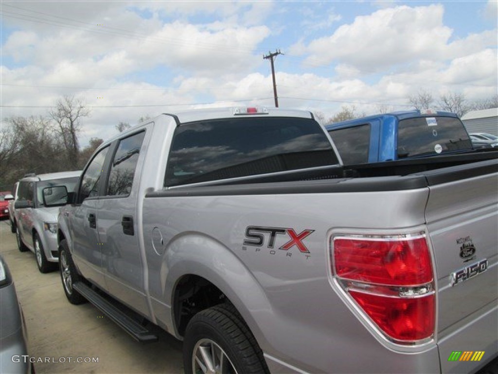 2014 F150 STX SuperCrew - Ingot Silver / Black photo #5