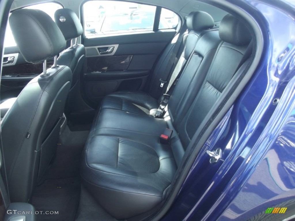 2011 XF Premium Sport Sedan - Spectrum Blue Metallic / Warm Charcoal photo #31