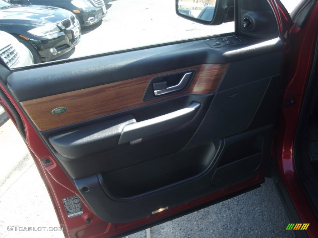 2007 Range Rover Sport HSE - Rimini Red Metallic / Ebony Black photo #23