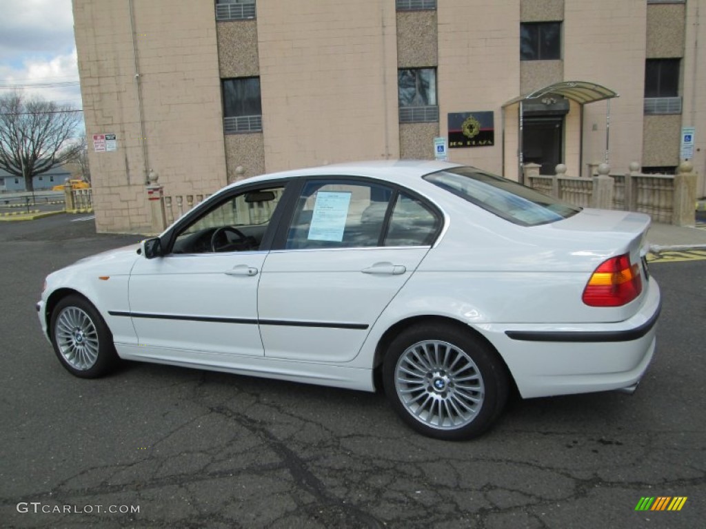 2003 3 Series 330xi Sedan - Alpine White / Sand photo #4