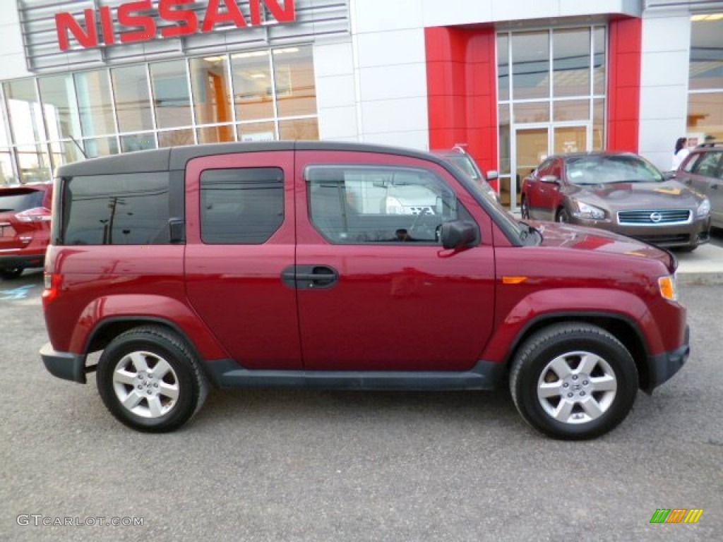 2011 Element EX 4WD - Tango Red Pearl / Gray photo #12