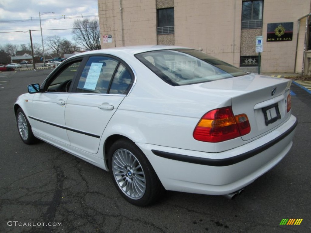 2003 3 Series 330xi Sedan - Alpine White / Sand photo #5