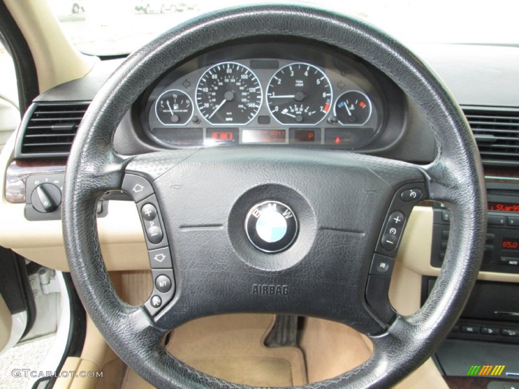 2003 3 Series 330xi Sedan - Alpine White / Sand photo #22