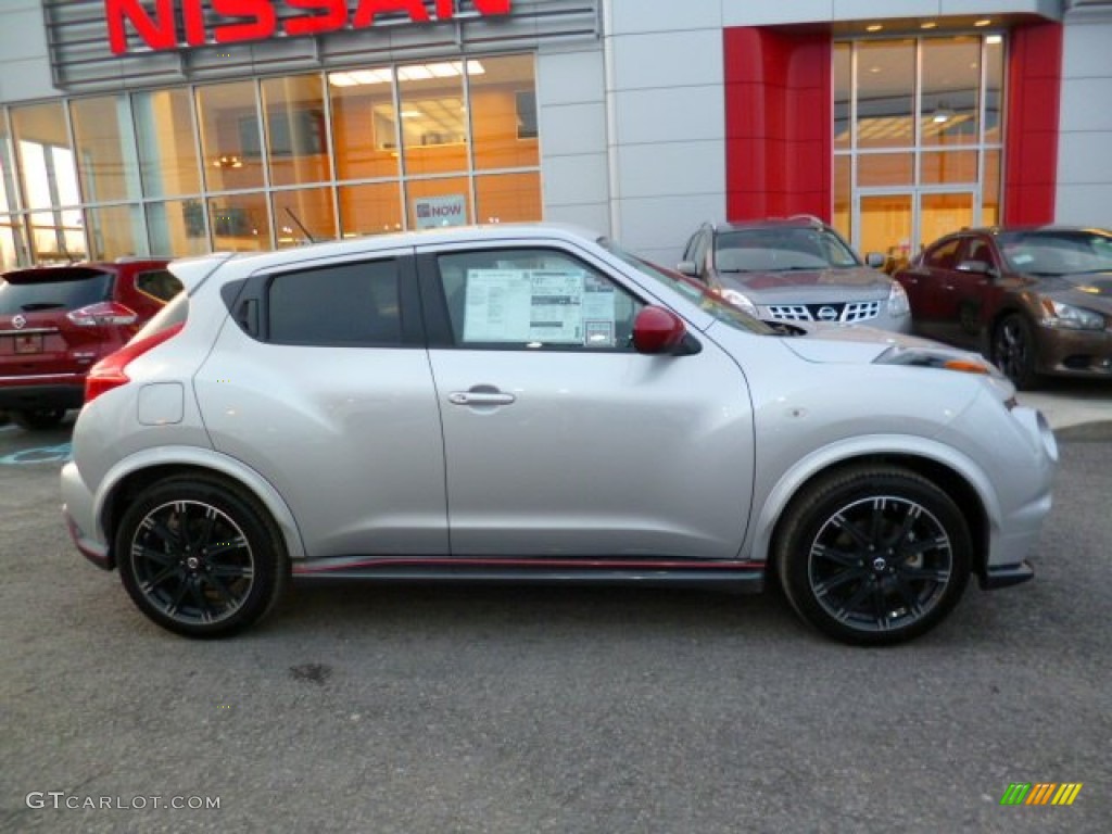 Brilliant Silver 2014 Nissan Juke NISMO AWD Exterior Photo #91502716