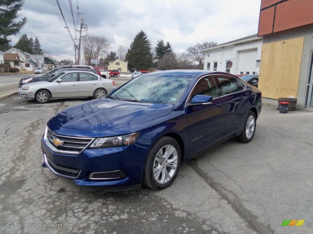 2014 Impala LT - Blue Topaz Metallic / Jet Black photo #6