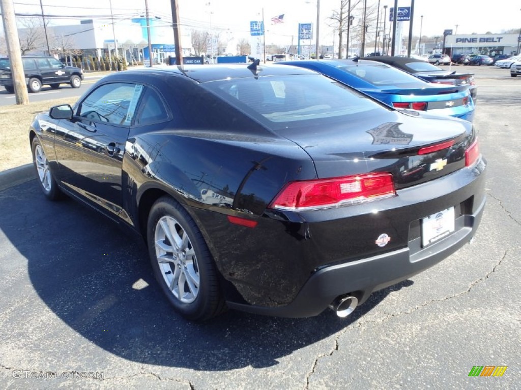2014 Camaro LS Coupe - Black / Black photo #2