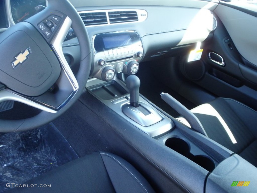 2014 Camaro LS Coupe - Black / Black photo #5