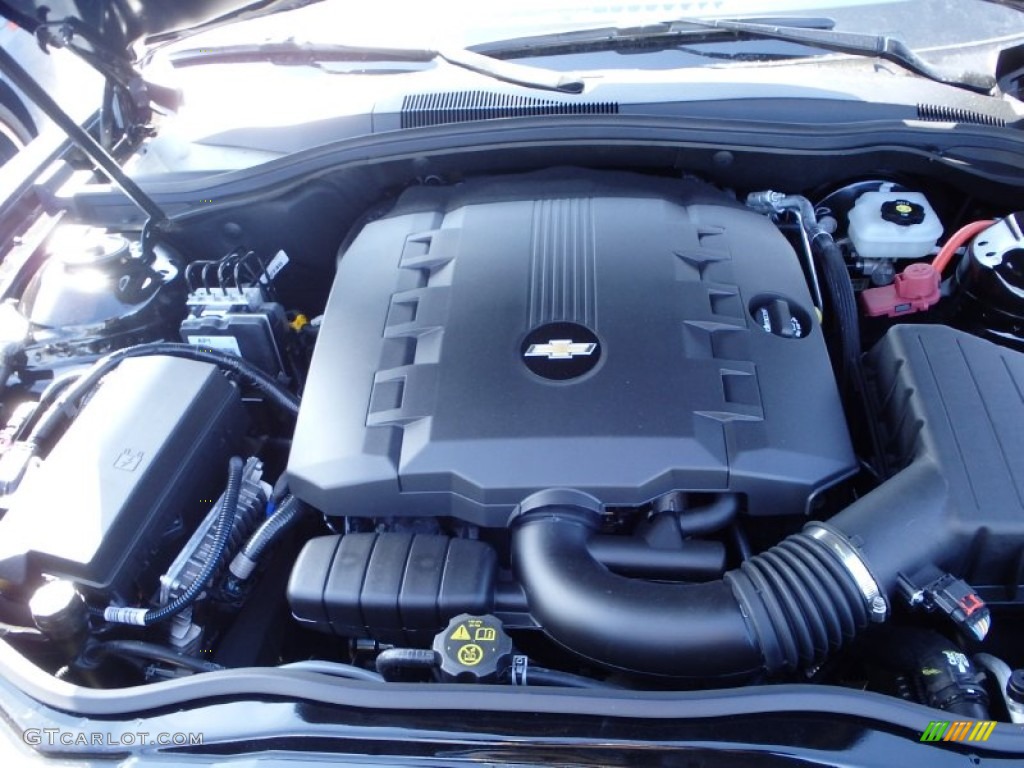 2014 Camaro LS Coupe - Black / Black photo #9