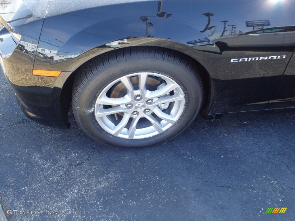 2014 Camaro LS Coupe - Black / Black photo #11