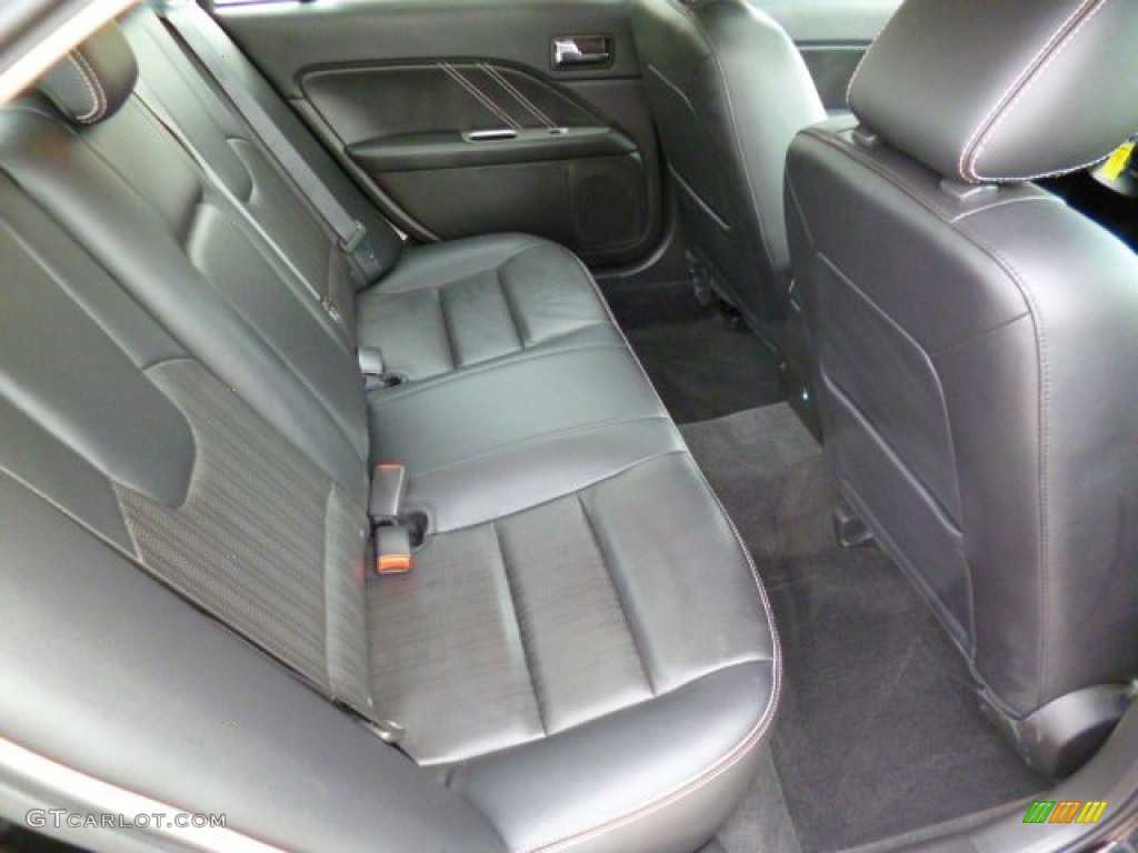 2012 Ford Fusion Sport AWD Rear Seat Photo #91506152