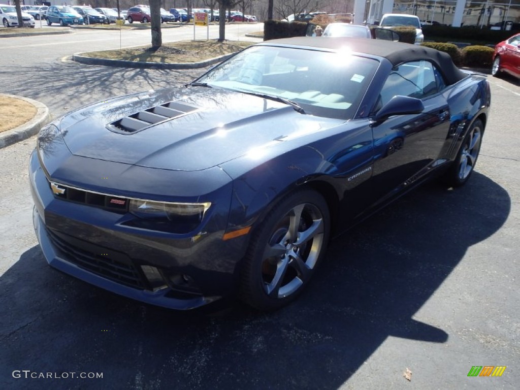 2014 Camaro SS/RS Convertible - Blue Ray Metallic / Black photo #1