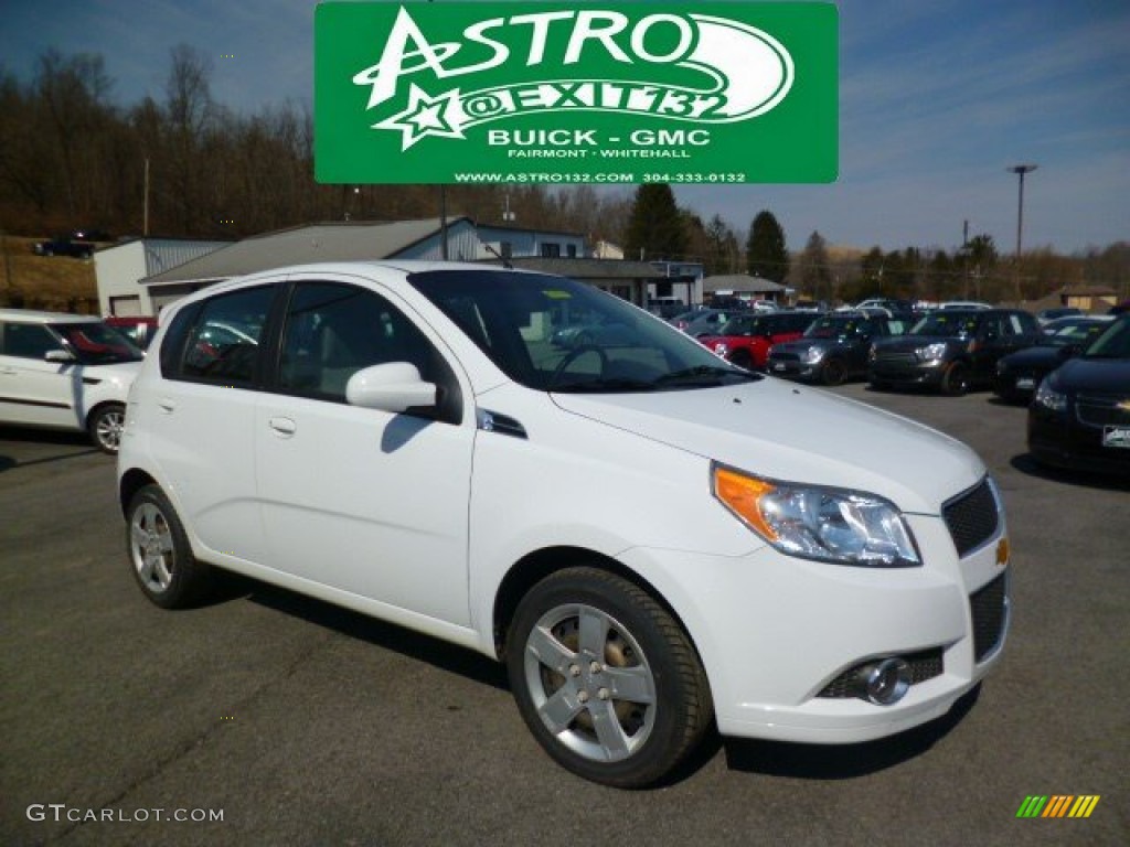 2011 Aveo Aveo5 LT - Summit White / Charcoal photo #1