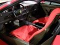 1990 Ferrari F40, Red / Red Interior, Interior view