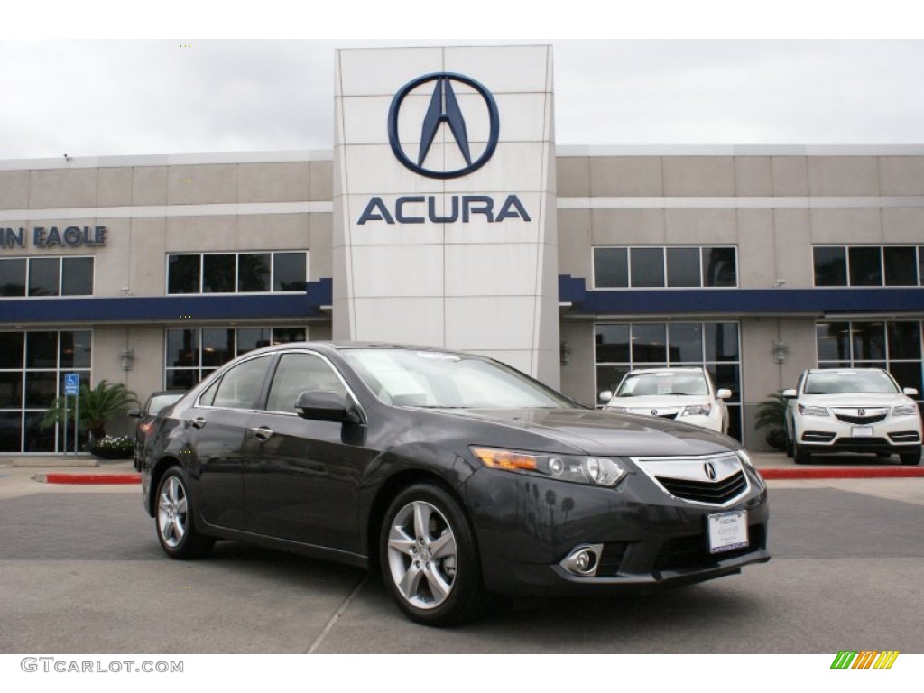 2014 TSX Sedan - Graphite Luster Metallic / Ebony photo #1