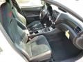 STI Black Alcantara/ Carbon Black Leather Front Seat Photo for 2014 Subaru Impreza #91510495