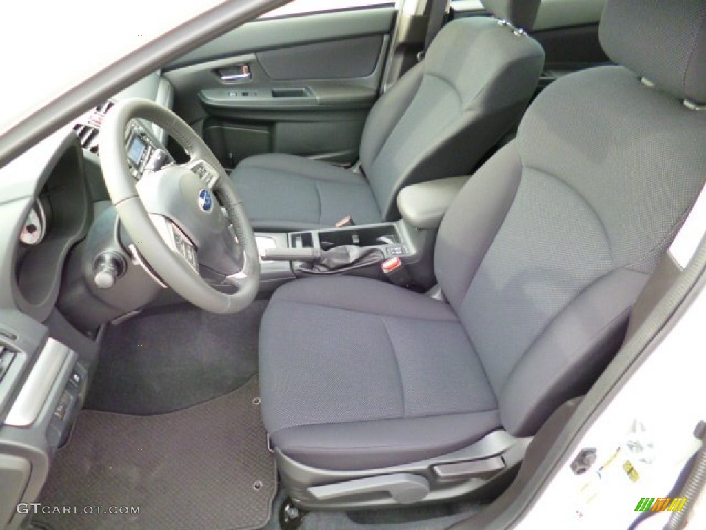 Black Interior 2014 Subaru Impreza 2.0i Premium 4 Door Photo #91510951