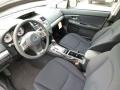  2014 Impreza Black Interior 