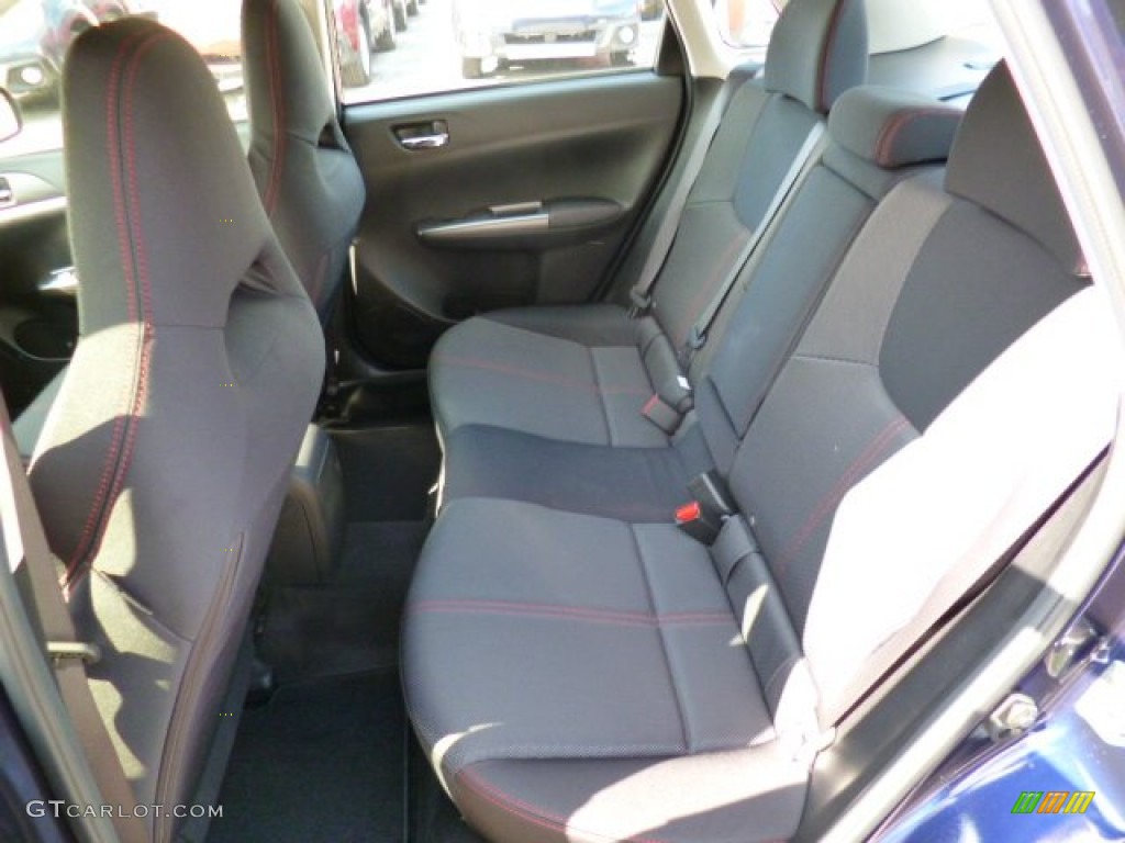 2014 Impreza WRX 4 Door - Plasma Blue Pearl / Carbon Black photo #13