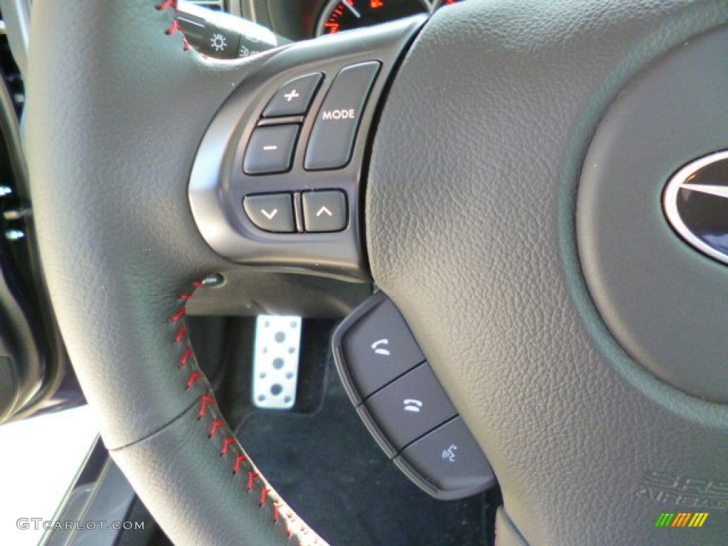 2014 Impreza WRX 4 Door - Plasma Blue Pearl / Carbon Black photo #18