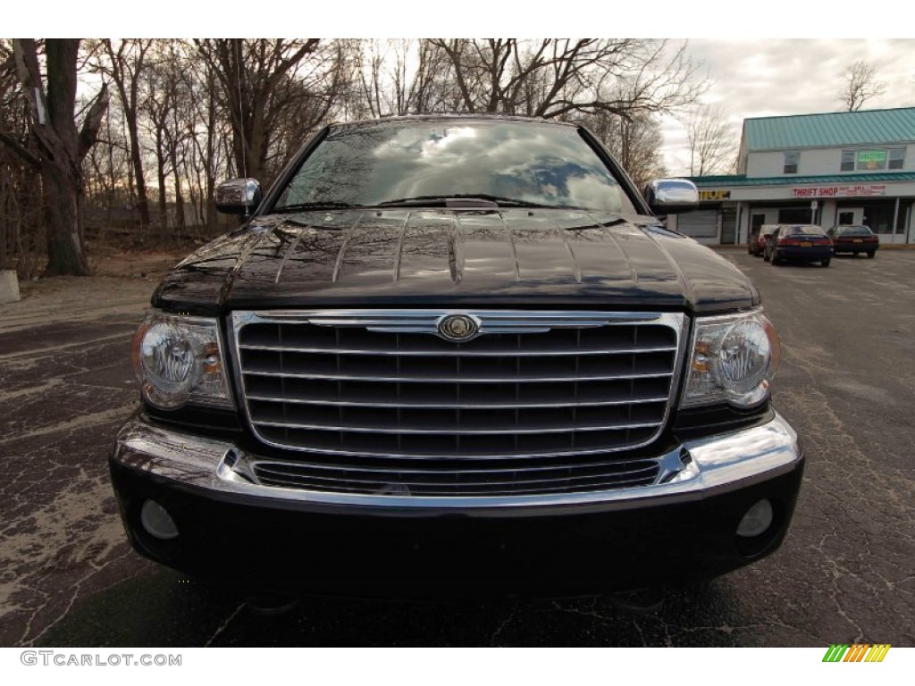 2008 Aspen Limited 4WD - Brilliant Black Crystal Pearl / Light Graystone photo #2