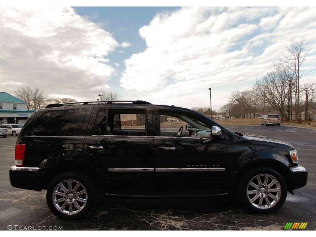 2008 Aspen Limited 4WD - Brilliant Black Crystal Pearl / Light Graystone photo #8