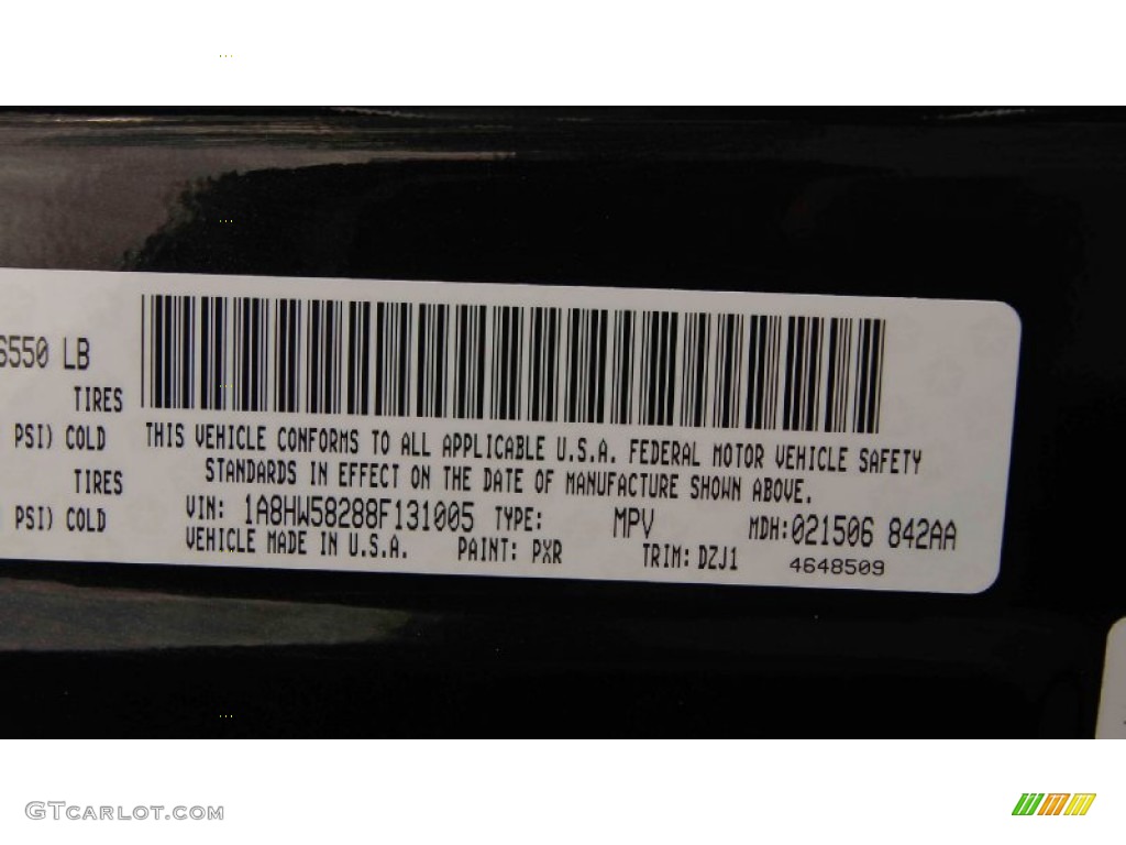 2008 Aspen Limited 4WD - Brilliant Black Crystal Pearl / Light Graystone photo #29