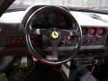 1990 Ferrari F40, Red / Red Interior, Steering Wheel, Gauges