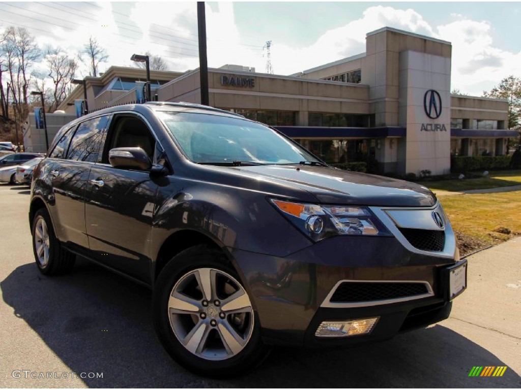 2011 MDX  - Polished Metal Metallic / Taupe photo #1