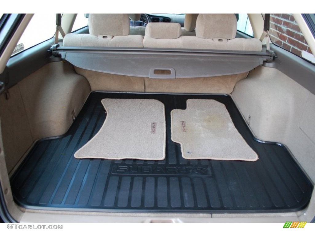 2004 Outback Wagon - Seamist Green Pearl / Beige photo #73