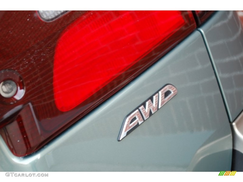 2004 Outback Wagon - Seamist Green Pearl / Beige photo #83