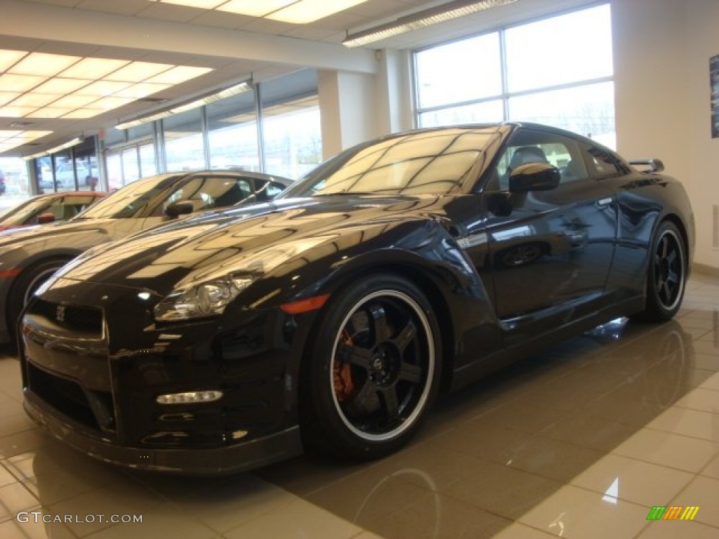 Jet Black 2014 Nissan GT-R Black Edition Exterior Photo #91518494