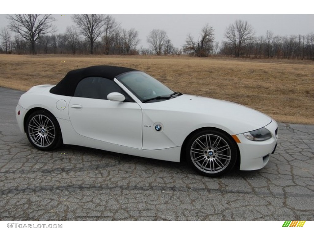 Alpine White 2008 BMW Z4 3.0i Roadster Exterior Photo #91518587