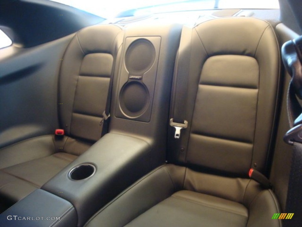 2014 Nissan GT-R Black Edition Rear Seat Photos