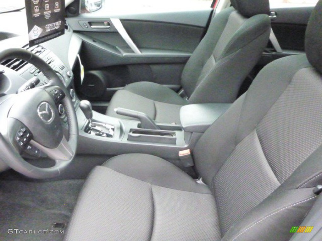 2012 MAZDA3 s Touring 5 Door - Velocity Red Mica / Black photo #4