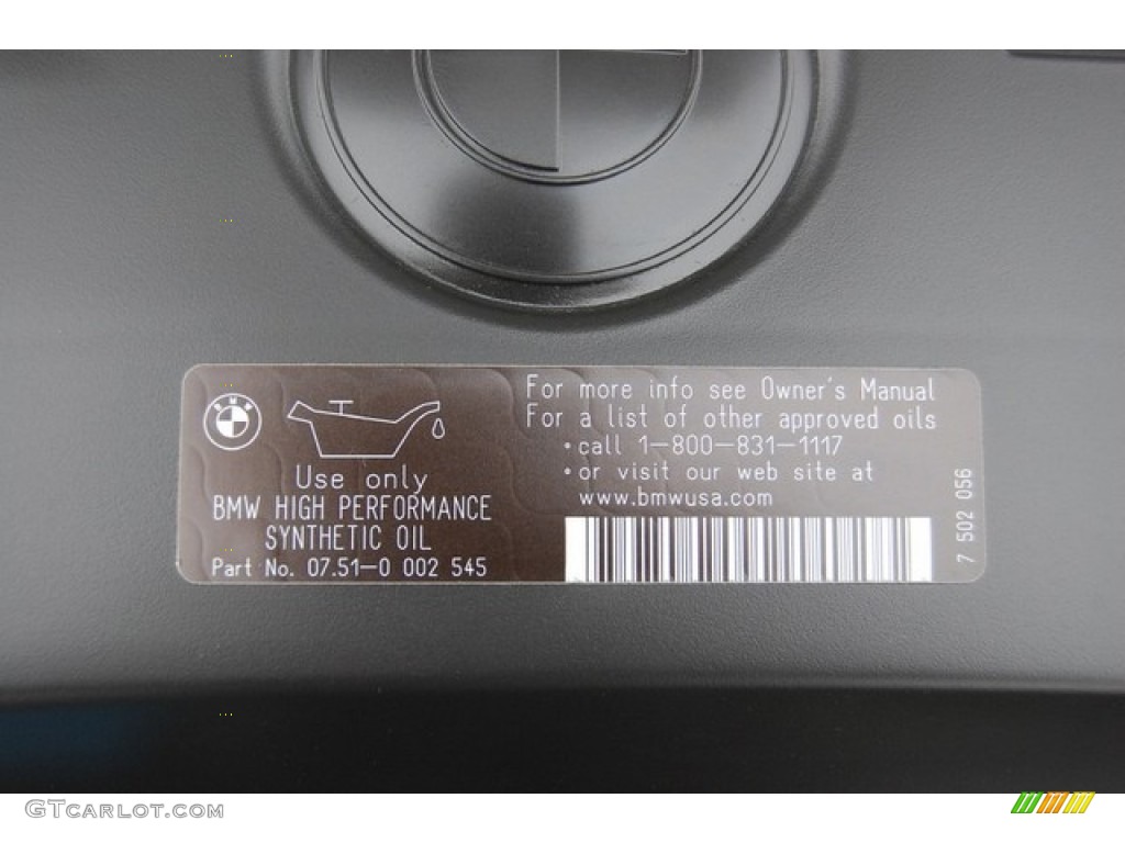 2008 BMW Z4 3.0i Roadster Info Tag Photos
