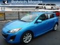 Celestial Blue Mica 2011 Mazda MAZDA3 s Sport 5 Door