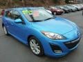 Celestial Blue Mica 2011 Mazda MAZDA3 s Sport 5 Door Exterior