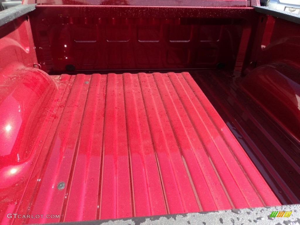 2014 1500 Big Horn Crew Cab 4x4 - Deep Cherry Red Crystal Pearl / Black/Diesel Gray photo #9