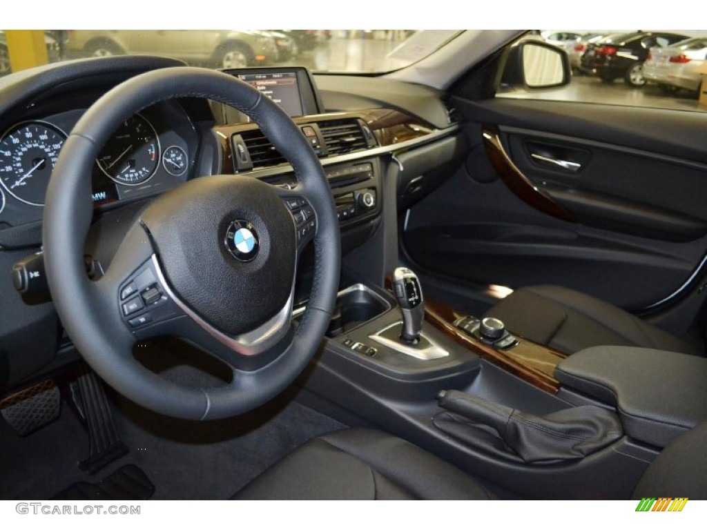 2014 3 Series 328i Sedan - Alpine White / Black photo #6