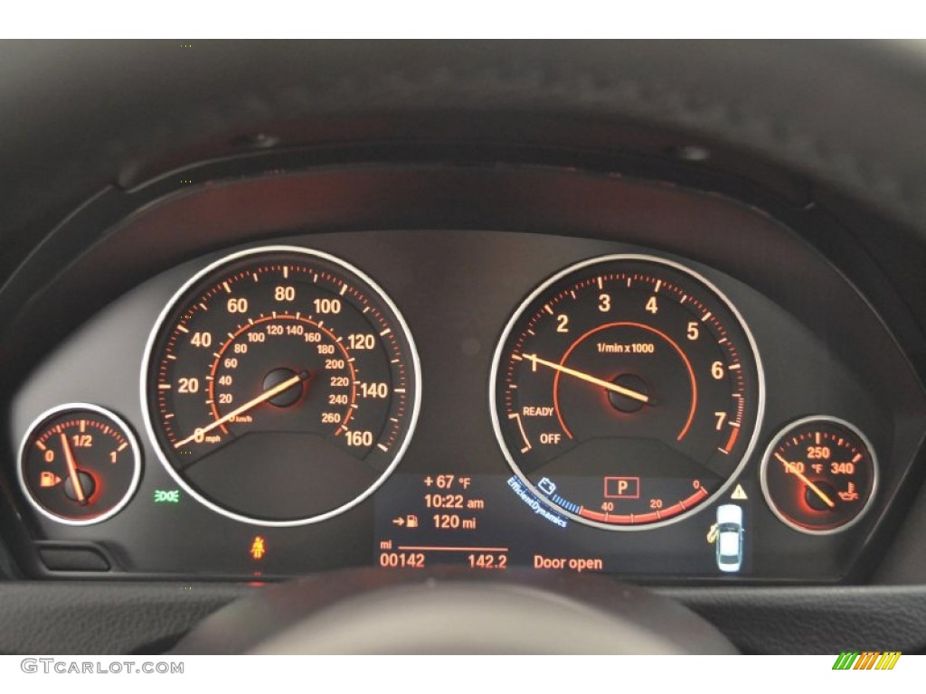2014 3 Series 328i Sedan - Mineral Grey Metallic / Black photo #9