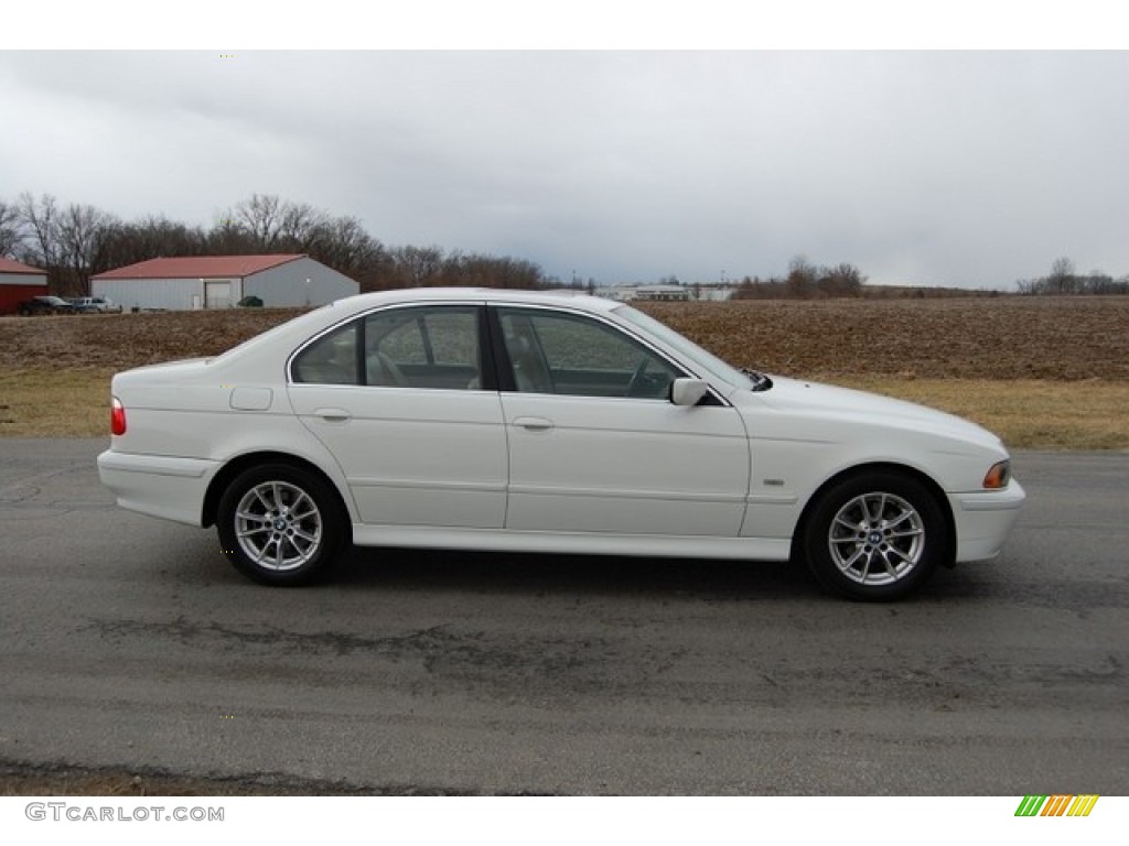 Alpine White 2003 BMW 5 Series 525i Sedan Exterior Photo #91523744