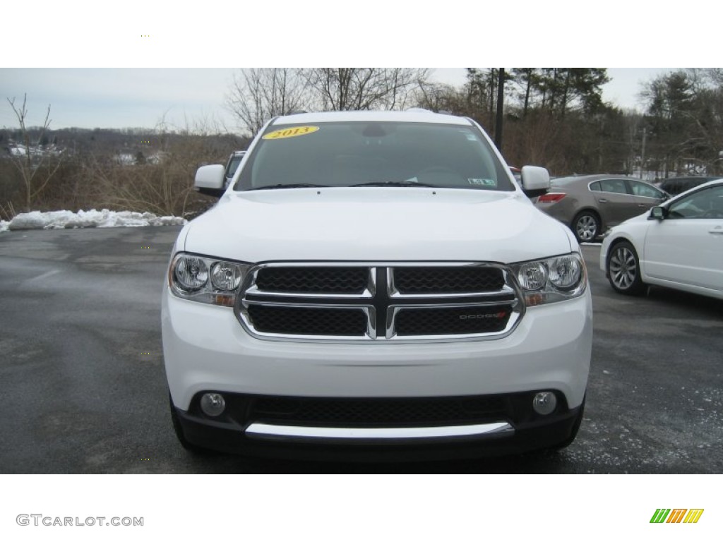 2013 Durango Crew AWD - Bright White / Black photo #1