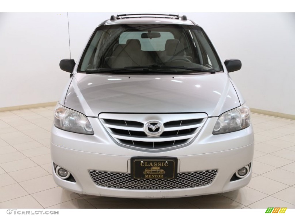 2004 MPV LX - Sunlight Silver Metallic / Gray photo #2