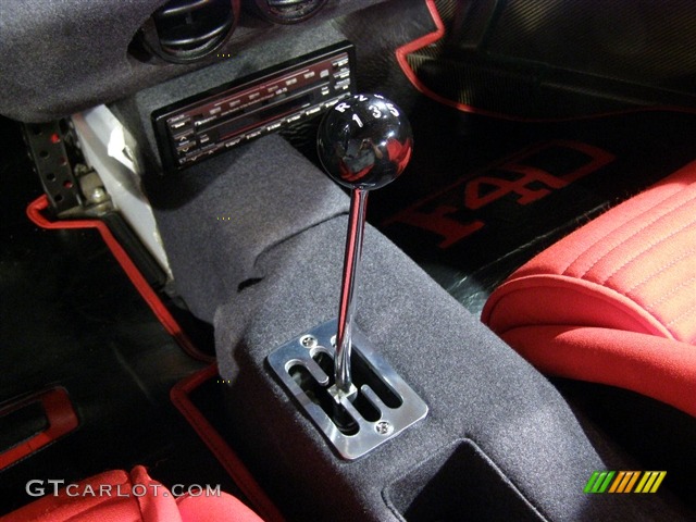 1990 Ferrari F40 Standard F40 Model 5 Speed Manual Transmission Photo #91530