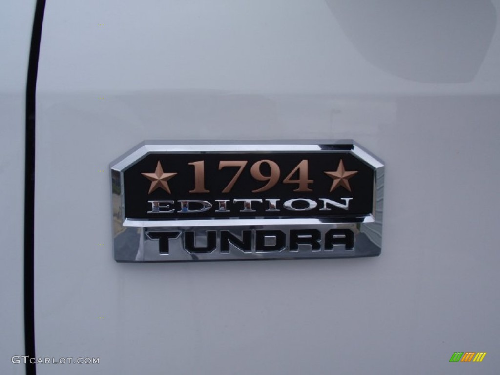2014 Tundra 1794 Edition Crewmax 4x4 - Super White / 1794 Edition Premium Brown photo #14
